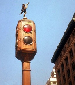Bronze-Traffic-Statue-Mercury_New-York_Untapped-Cities