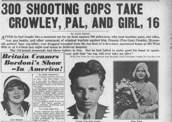 The Short Life of Two-Gun&nbsp;Crowley